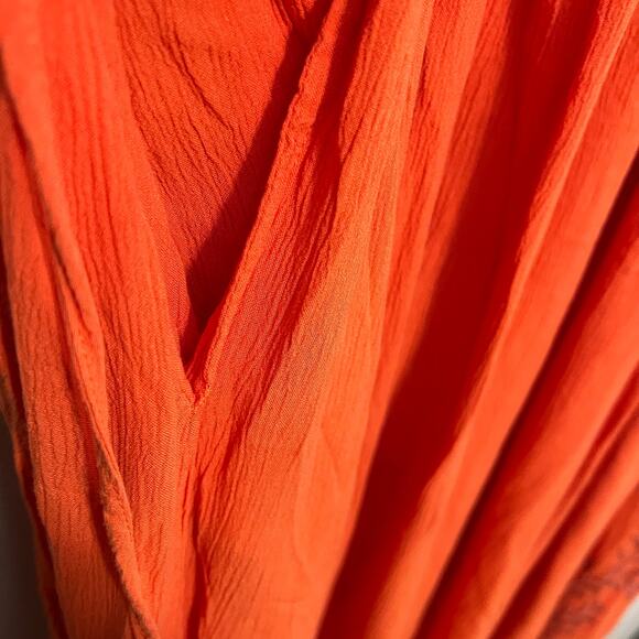 Knox Rose Women's Plus Size Flutter Short Sleeve Embroidered Dress - 4X - NWT - Picture 9 of 14